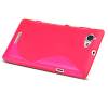 Sony Xperia LΘήκη Gel TPU S-Line - Λαμπερό Ροζ Sony Xperia LΘήκη Gel TPU S-Line - Λαμπερό Ροζ